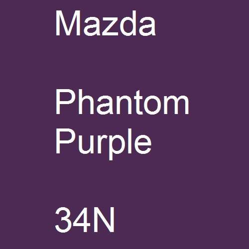 Mazda, Phantom Purple, 34N.